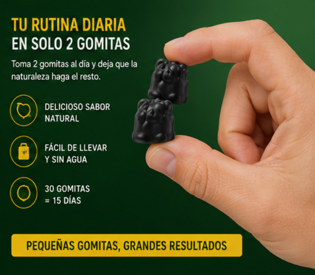 Shilajit Gummies Premium   Energía Natural, Enfoque Mental y Vitalidad Diaria
